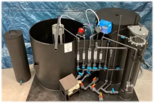 Sistem complet pentru productia intensiva de rotiferi